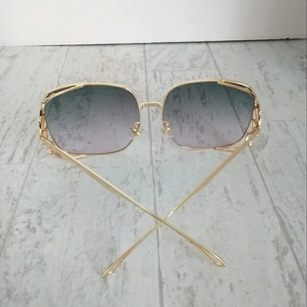 New Women's Polarized Luxury Square Oversized Sunglasses